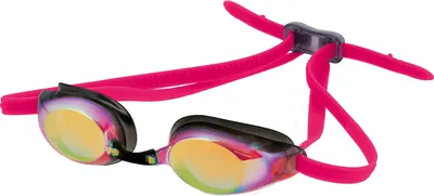 Produktbild von aquafeel Schwimmbrille Glide Mirror rot verspiegelt