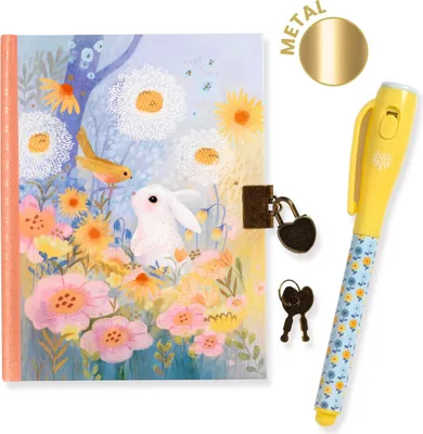 Image de Geheimes Tagebuch mit Zauberstift Rabbit, Djeco