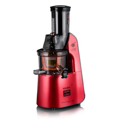 Produktbild von Koliber SQUEEZEMAX X-800-W PRO Slow Juicer 800W Entsafter XXL für ganze Äpfel und hartes Gemüse BPA-frei Rot