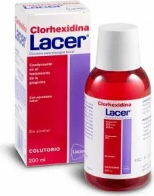 Obrázok produktu pre Lacer Chlórhexidínová ústna voda Ústna voda