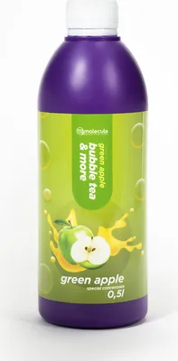 Produktbild von SIRUP FÜR BUBBLE TEA 0,5 l KONZENTRAT-SAFT-Apfel