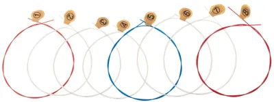 Image de Jeu de 8 cordes pour harpe chamanique Harfa