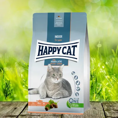 Immagine prodotto di Happy Cat Indoor Adult Salmone Atlantico 1,3 kg