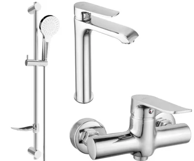 Zdjęcie produktu dla Mexen Pecos DF05 zestaw prysznicowy, chrom - 72714DF05-00