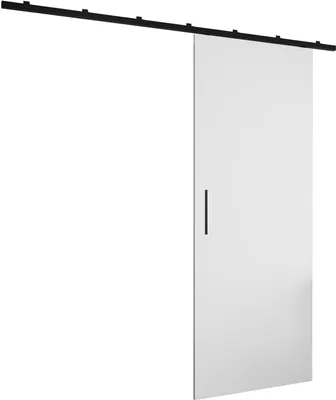 Produktbild von MEBLE KRYSPOL Zonda I Schiebetürset mit Schiene - 90x204 cm - Weiß