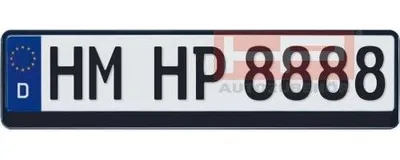 Produktbild von HPAUTO Kennzeichenhalter 18508 53,00cm 13,50cm 1,50cm 0,103kg