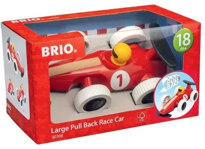 Productafbeelding van Large Pull-Back Racing Car - Early Learning Toy - 7312350303087 - Brio World