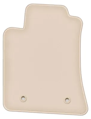 Produktbild von DURBAN Beige Velours-Fahrerfußmatte für Toyota Avensis II T25 Kombi, Liftback, Limousine (2003-2009)