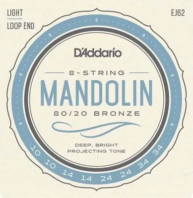 Image de Cordes de mandoline D'Addario EJ62