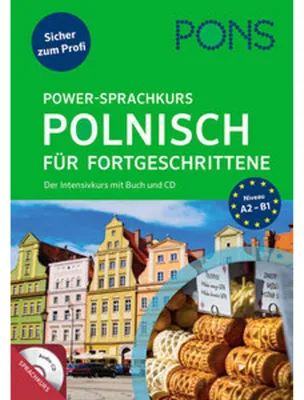 Produktbild von PONS Power-Sprachkurs Polnisch für Fortgeschrittene