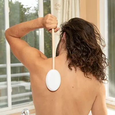 Produktbild von Applikator für den Rücken – Rücken- und Duschbürste für Lotion, Creme und Salbe