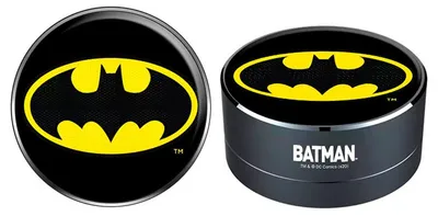 Imagen del producto de ERT Group LCWSPBATMAN003, 3W, Altavoz estéreo portátil inalámbrico, multicolor, digital, reproductor de MP3