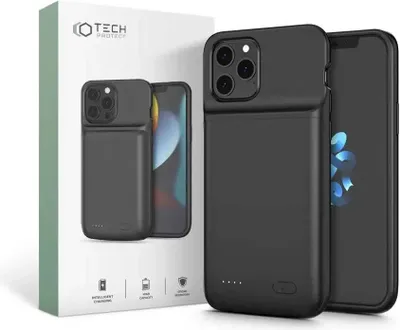 Obrázek produktu pro Tech-Protect PowerCase pro iPhone 12 / 12 Pro s 4800mAh powerbankou - ern