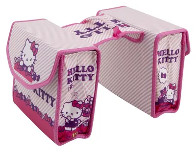 Image de Bike Fashion Sacoche double pour enfants Hello Kitty