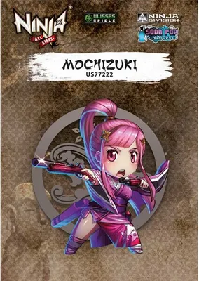 Produktbild von Asmodee ULID0080 - Ninja All -Stars - Mochizuki, Erweiterung 4260091156987