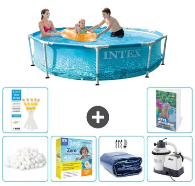 Produktbild von Frame Pool Rund - 305x76 cm - 7-teilig  S75