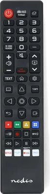 Produktbild von Nedis Ersatz Fernbedienung - Passend für: LG - Vorprogrammiert - 1 Gerät - Amazon Prime / Disney + Button / Netflix Button / Rakuten TV Button - Infrarot - Schwarz