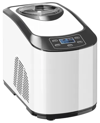 Produktbild von HOMCOM Eismaschine 1,5L Eiscrememaschine Min. mit LCD Display DIY Eiscreme
