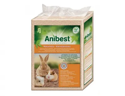Obrázok produktu pre Nohel Záhradná podstielka ANIBEST pre malé zvieratá hobliny 60l