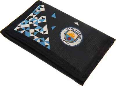 Produktbild von Manchester City FC - Nylonová peněženka Particle TA11544 (jedna velikost) (černá/nebesky modrá/bílá)