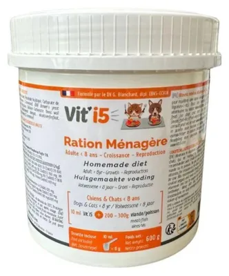 Obrázek produktu pro Vit'i5 Orange – Domácí doplněk stravy pro psy a kočky
