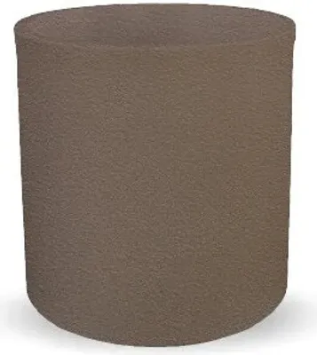 Produktbild von Newgarden HORTENSIA 30 Übertopf, Kübel rund ø30x30cm taupe 18L mit Wasserspeicher outdoor