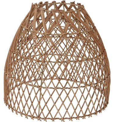 Lampenkap aus Rattan, Ø 25 x 32 cm, Natur