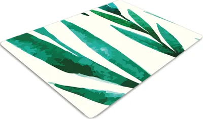 Produktbild von Stuhlunterlage Bürostuhlunterlage 120 cm x 90 cm Bodenmatte Bürostuhlunterlage - Blatt