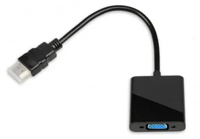 Produktbild von iBox IAHV01 Videokabeladapter HDMI Typ A (Standard) VGA (D-Sub) Schwarz