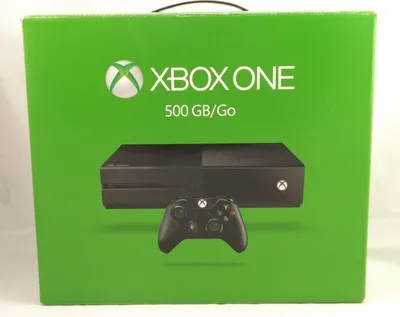 Produktbild von Microsoft Xbox One Konsole 500 GB Schwarz + Orig. Controller in