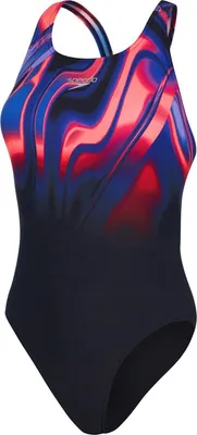 Produktbild von Speedo Badeanzug Damen Placement Powerback schnelltrocknend, Größe:36