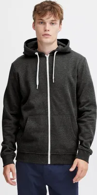 Produktbild von SOLID SDOlli Zip-Hood Herren Sweatjacke Kapuzenjacke Hoodie mit Kapuze Kordelzug Reißverschluss Kängurutasche Regular fit