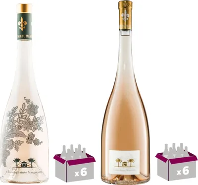 Produktbild von Best Of Provence - Château Sainte Marguerite "Fantastique" x6 & "Symphonie" x6 - Rosé Côtes de Provence 2020 75cl