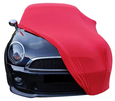 Image de Housse de voiture intérieure adaptée à Mini Coupe (R58) Rouge NEU Bâche de