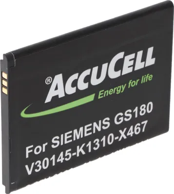 Zdjęcie produktu dla Akumulator AccuCell pasujący do Siemens Gigaset GS180 V30145-K1310-X467 3,85 V o pojemności 3000 mAh