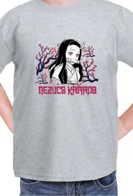 Obrázek produktu pro Dětské Triko Japan Manga Anime Comics Animation Demon Anime Slayer 15, 3-4 Jahr - 104 / Vřesově šedá