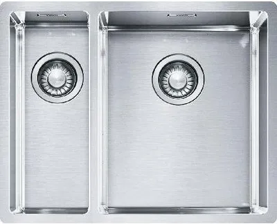 Produktbild von Franke Box - Spülbecken BXX 260/160-34-16/7, 560x450 mm, Edelstahl 127.0369.916