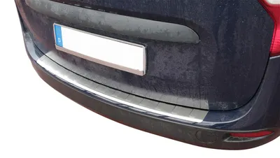 Für Dacia Lodgy / Bj. ab 2012- LADEKANTENSCHUTZ Edelstahl MATT Leiste Schutz in der Farbe von Recambo e.K.