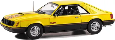 Produktbild von FORD Mustang Cobra Coupé 1979 Gelb, GREEN13678, Maßstab1/18, GREENLIGHT