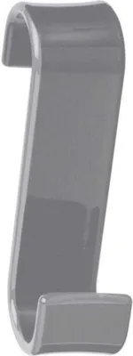 Immagine prodotto di Gancio per scaldasalviette bagno grigio | Merlino