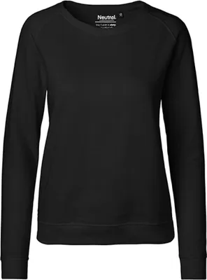 Immagine prodotto di Neutral O83001 | Felpa da donna / 100% cotone equosolidale - Colore: Nero - Taglia: S