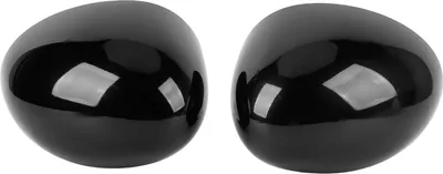 Produktbild von 1 Paar Tür Seitenflügelspiegelabdeckung 51167401229 Stylish Außen Rücksichtkappe für F54 F55 F56 F57 F60 Pre-LCI 2014 bis 2019 Glossy Black