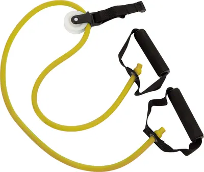 Produktbild von Shoulder Tube Pulley-Set Fitness Tube Gymnastik Expander Training, Leicht, Gelb