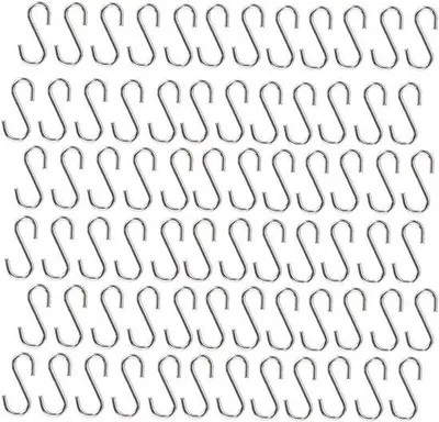 Produktbild von Famanu Mini S-Haken aus Edelstahl - 14 x 6 mm - Silber