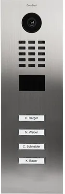 Produktbild von DoorBird D2104V IP Video Türstation V2A Edelstahl