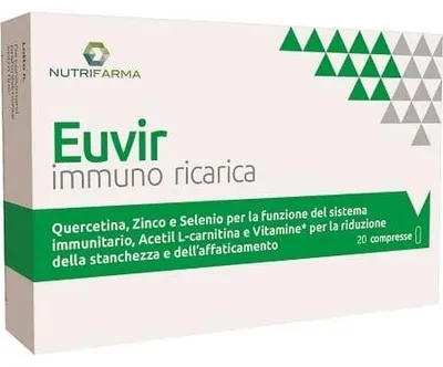 Immagine prodotto di Euvir Immuno Ricarica 20 Compresse