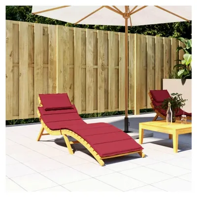 Produktbild von Liegenauflage für Gartenliege, Polsterauflage, Weinrot 186x58x4cm Oxford-Gewebe
