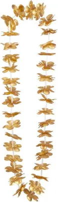 Immagine prodotto di Collana hawaiana d'oro Paloma 50 cm