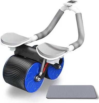 Productafbeelding van Famanu AB rolluik met timer en automatische terugrolfunctie - Blauw