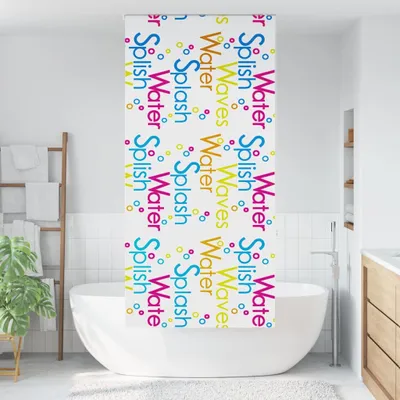 Immagine prodotto di Tenda a Rullo Doccia 90x240 cm Larghezza Tessuto 86 cm